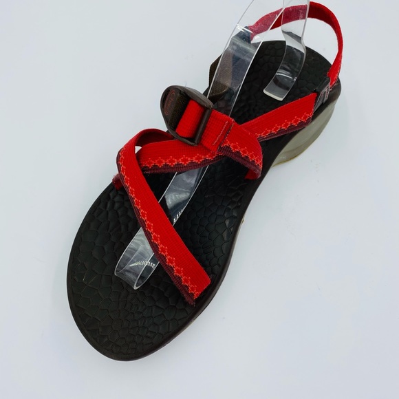 Chaco Sandal Z1 Classic Sport Red/Brown Women’s 11 - Picture 12 of 13
